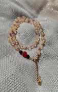 Zestaw komplet biżuterii handmade prezent kamienie naturalne Boho 
