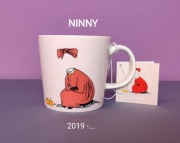 Muminki KUBEK Moomin Arabia Finland - NINNY pudrowa - jasno różowa 