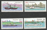 2485 - 2488 150-lecie żeglugi parowej na Wiśle