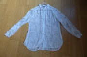 Mint Velvet 100% silk jedwab r. 40/42 perłowe guziki