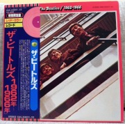 BEATLES 1962-1966 APPLE EAS50021 OBI RED-WAX WINYL 2LP