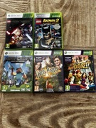 Zestaw gier Xbox 360 minecraft, Lego, kinect 