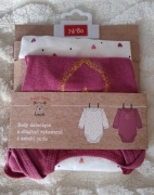 Baby bear Leon Body dziecięce z długimi rękawami 2 sztuki 74 - 80 cm 