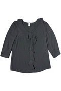 Bluzka z falbanką, H&M, S/M