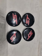 NOWE Kapselki Kapse dekielki do felg Ford ST z folią 63mm