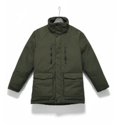 Chłopięca Kurtka Zimowa Ocieplana Zielona Everest |R. 140