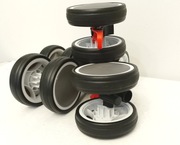 Kółka tył do wózka spacerówki typ parasolka  