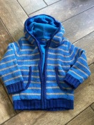 Sweter ocieplany rozpinany Lupilu rozmiar 86/92 cm