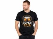 Koszulka T-SHIRT SUPER TATA HIT PREZENT DZIEŃ OJCA 3XL