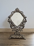 Stare mosiężne lustro, secesja