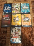 The Sims pc cd rom 7 szt