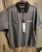 Würth Polo stretch szara
