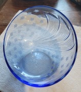 Naczynie kryształowe ozdobne na szkle nieboskłon motyw flammarion 