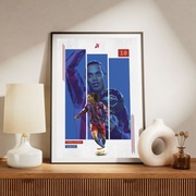 Ronaldinho - plakat A3 - Fc Barcelona