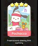 Monopoly go karta 4* Pochacco set 20