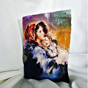 Handmade Decoupage Matka Boska