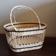 Kosz torba z naturalnego rattanu indonezyjskiego 