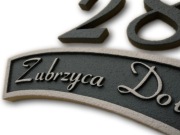 Tablica adresowa Numer na Dom