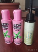 Trwała Koloryzacja Toxic Crazy Color  79 100 ml. Semi permanent.