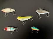 Japonia. Zestaw 5 nowych woblerów. Łowne.