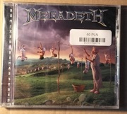 Megadeth "Youthanasia" CD - folia!!! Bonusy!!!