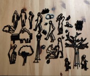 Wykrawaczka  masa cukrowa forma miks człowiek 