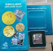 20 zł (2012) * Oficjalna Moneta UEFA EURO 2012 w blistrze + Folder