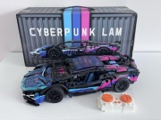 Zdalnie sterowane auto z klocków Lamborghini technic
