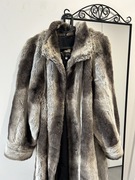 Futro płaszcz Vintage retro 36 s France fur Tissavel lewtex fell  coat 