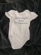 Body niemowlęce 92 MÓJ TATA JEST NAJSILNIEJSZY 