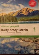 Oblicza geografii karty pracy