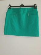 Zielona mini spódniczka H&M