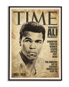 Muhammad Ali The Time PLAKAT A3 - bokser, bohater - trzeci plakat GRATIS