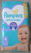 Pieluszki Pampers Active Baby 4 132 szt. 9-14 kg