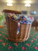 Promocja!!!Kosz wiklinowy na rower