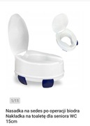 Nasadka na toaletę 15 cm