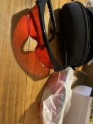 Okulary czerwone do pracy z laserem class 2