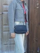 Torebka listonoszka Parfois – klasyczna czarna, stan idealny