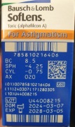 Soczewki kontaktowe Bausch&Lomb Astygmatyzm