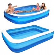 BASEN DMUCHANY PROSTOKĄTNY DUŻY XXL OGRODOWY RODZINNY 