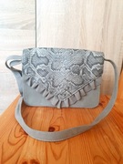 Torebka szara z imitacja skóry węża- nowa- Avon