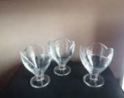 pucharki do lodów Tulipany 3 szt 