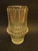 Ząbkowice, wazon szklany, szkło PRL, vintage, retro