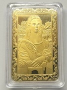 PAMIĄTKOWA SZTABKA  Da Vinci Mona Lisa