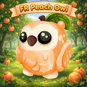 FR Peach Owl | Adopt Me | AM | Roblox