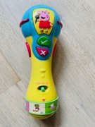 Interaktywny mikrofon Świnki Peppy angielski Peppa