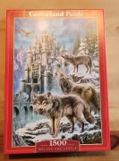 Puzzle Castorland 1500 elementów Trzy Wilki i Zamek #20