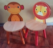 Krzesełka Tidlo Safari Małpa, Lew. John Crane Ltd.