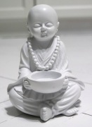 Budda figurka figura biały