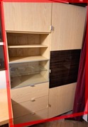 Szafka ikea BESTA 120x40x202 cm kolor drewna BDB